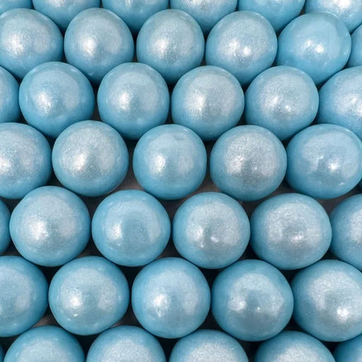 Albert's Color Splash Gumballs Shimmer Light Blue 2 lb Bag