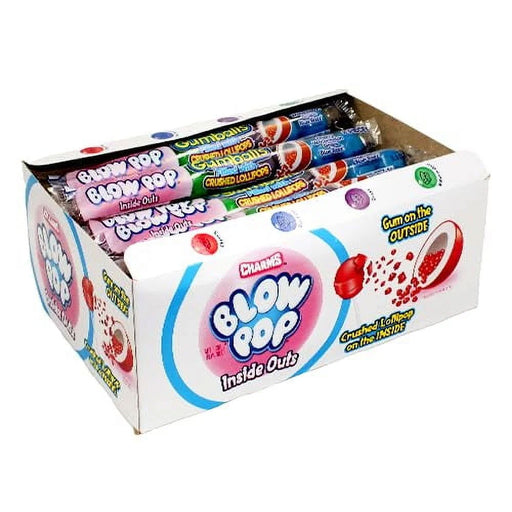 Blow Pop Inside Out 8 Ball Tube 24ct Box