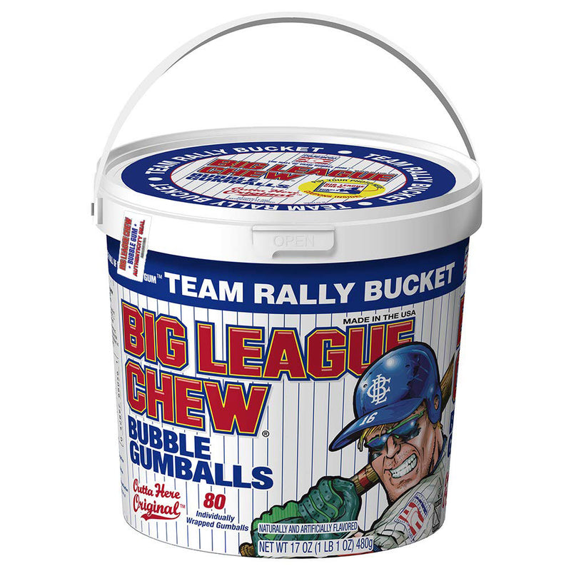 Big League Chew Bubble Gumballs 80ct Tub