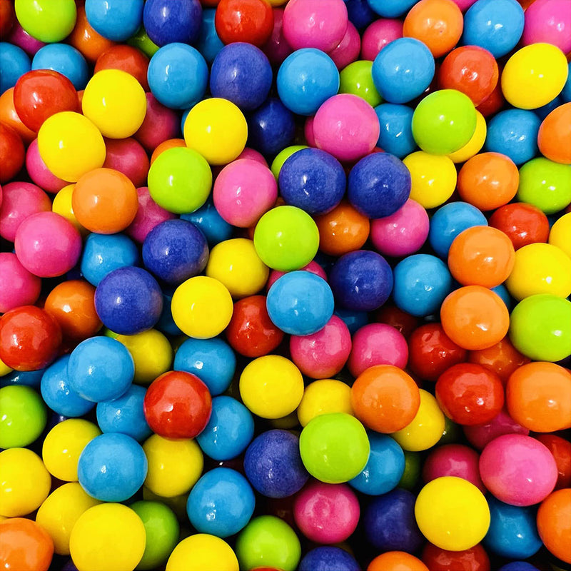 Albert's Color Splash Mini Gumballs Assorted 2 lb 6 Count Case