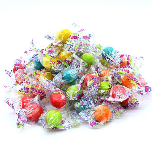 Dubble Bubble 3/4 Inch Gumballs Cry Baby Wrapped 5 lb
