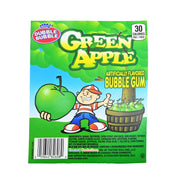 Dubble Bubble .92 Inch Gumballs Green Apple 1 lb