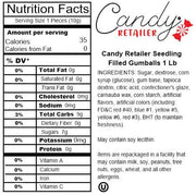Dubble Bubble 1 Inch Gumballs Seedlings 1 lb