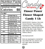 Concord Flower Power Coated Candy 1 lb