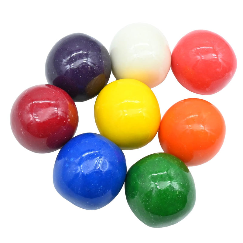 Dubble Bubble 2 Inch Mega Mouth Filled Gumballs 1 lb