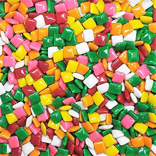 Dubble Bubble Chiclets Assorted Bubble Gum 1 lb