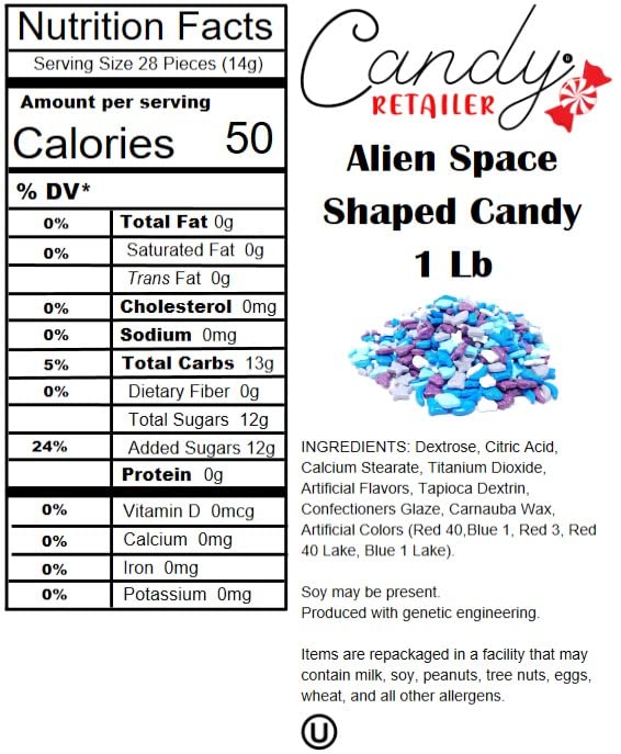 Concord Spaced Out Coated Candy 1 lb
