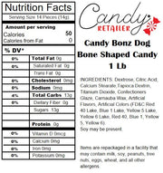 Concord Bonz Coated Candy 1 lb
