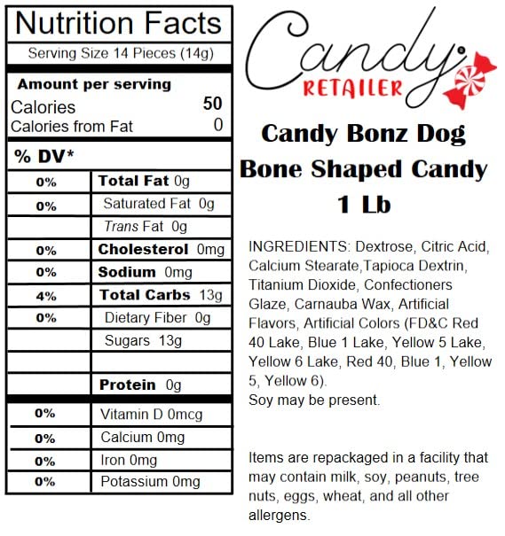 Concord Bonz Coated Candy 1 lb