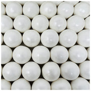 Albert's Color Splash Gumballs Shimmer White 2 lb Bag