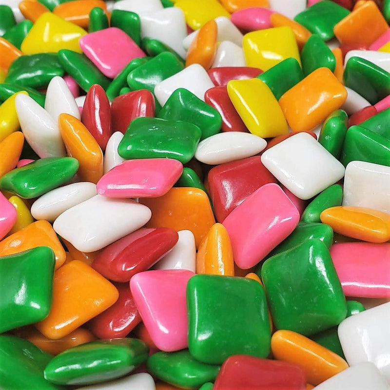 Dubble Bubble Chiclets Assorted Bubble Gum 1 lb