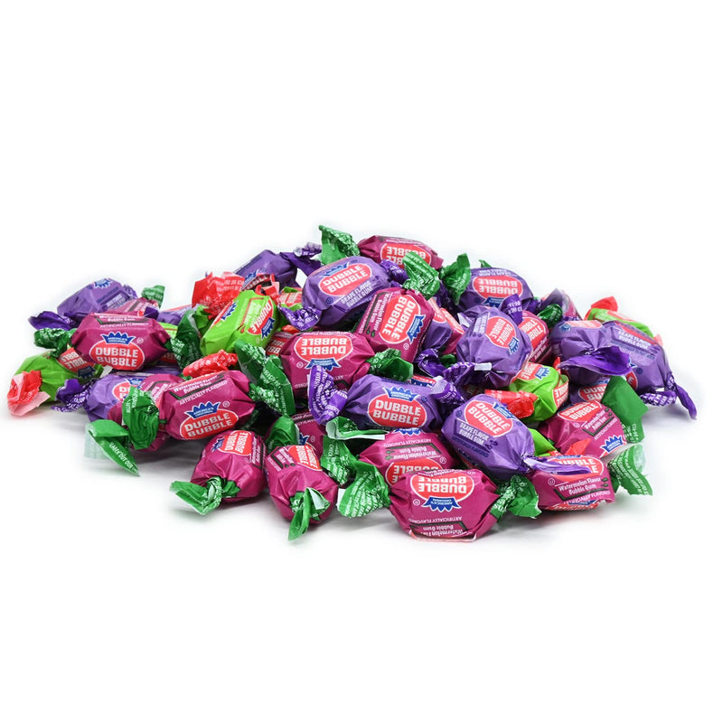 Dubble Bubble Twist Wrapped Gum 3 Flavor 1 lb
