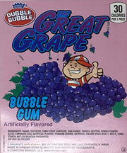 Dubble Bubble 1 Inch Gumballs Grape 1 lb