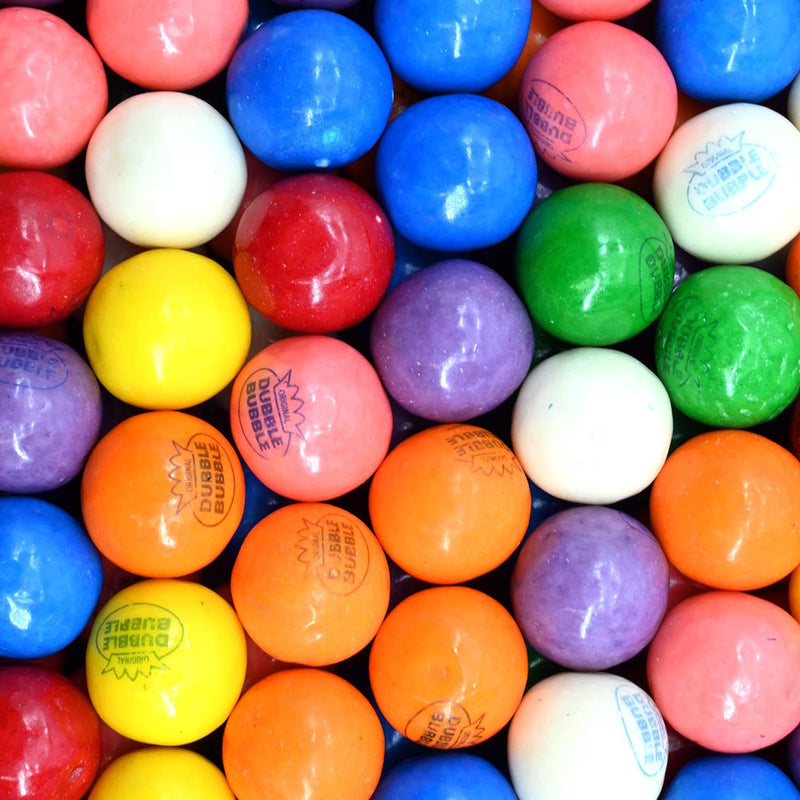Dubble Bubble .92 Inch Assorted 8 Flavors Gumballs 5 lb