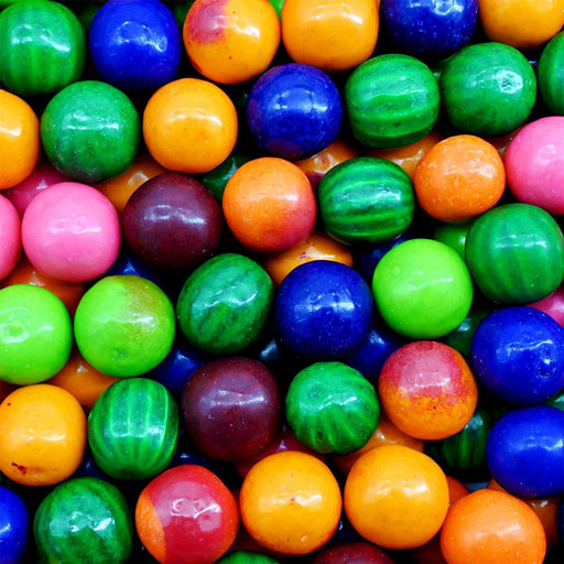 Dubble Bubble .92 Inch Assorted 6 Flavors Gumballs 5 lb