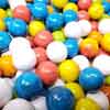 Dubble Bubble 1 Inch Gumballs Lightning Bolts Sour Filled 5 lb
